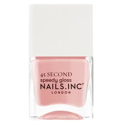 Nails Inc Fly By At Victoria Quick Drying Nail Polish 14ml In White