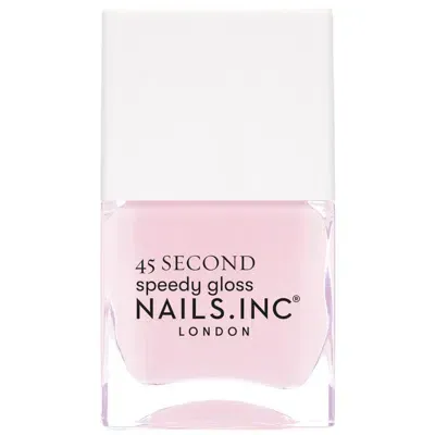 Nails Inc Ladbroke Grove Grooving Quick Drying Nail Polish 14ml In White