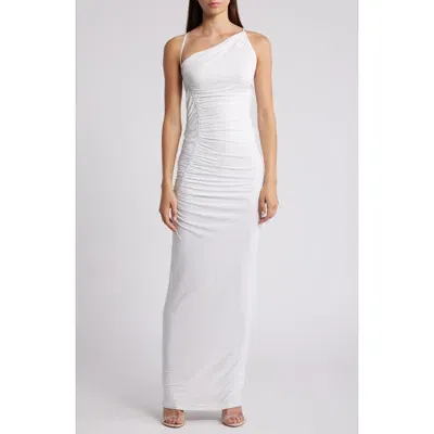 Naked Wardrobe X Is Back Maxi Dress In White