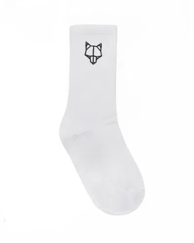 Naked Wolfe 1 Pack Womens Socks White