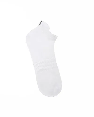 Naked Wolfe Man 1 Pack Mens Ankle Socks White