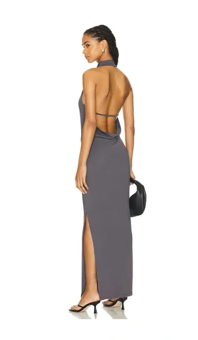 Nakedvice The Candice Maxi Dress In Slate