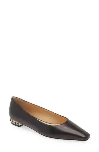 Nalebe Aurum Ballet Flat In Black