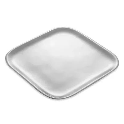 Nambe 11 Square Serving Platter In Metallic