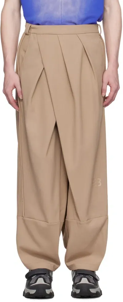 Namesake Beige Odom Trousers In Silver Fern