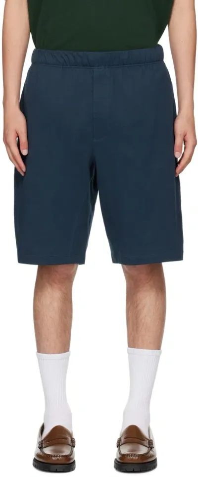 Nanamica Navy Kodenshi Shorts In Dn Dark Navy