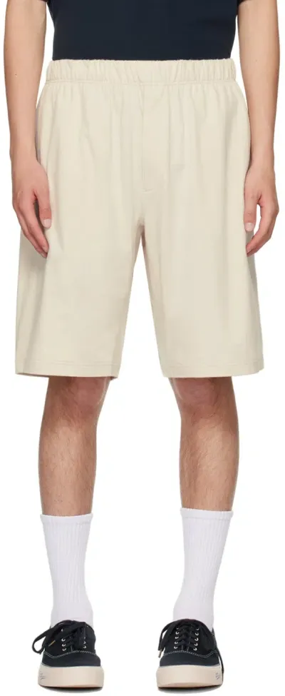 Nanamica Off-white Kodenshi Shorts In St Stone