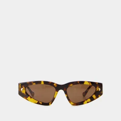 Nanushka Crista Sunglasses In Orange