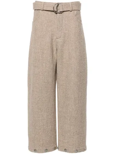 Nanushka Dallin Trousers In Neutrals