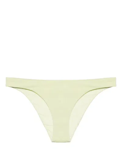 Nanushka High-cut Bikini Bottoms In Green