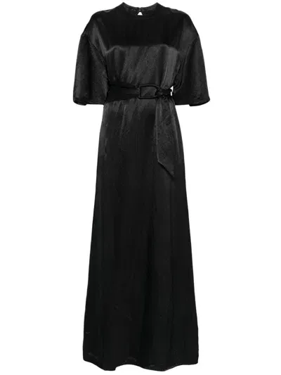 Nanushka Maelys Maxi Dress In Black