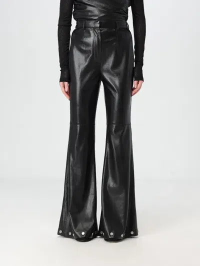 Nanushka Leena Faux-leather Trousers In Schwarz