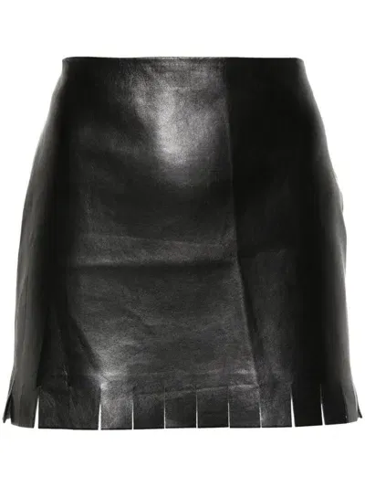 Nanushka Saige Mini Skirt In Black