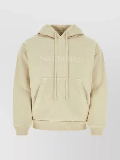 Nanushka Fleece In Beige O Tan