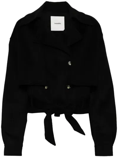 Nanushka Satoyo Jacket In Black