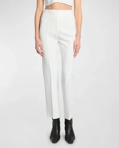 Nanushka Suree Tailored Straight-leg Pants In Off White