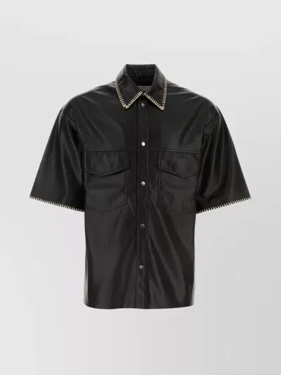 Nanushka Shirts In Black