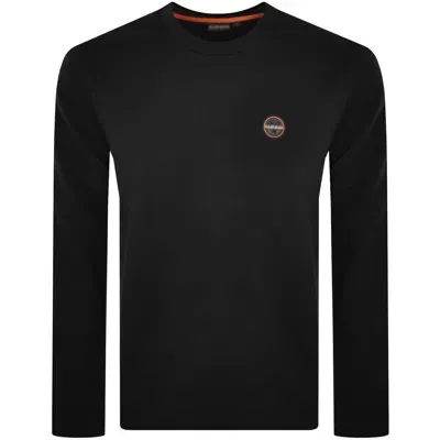 Napapijri B Badge C Sweatshirt Black