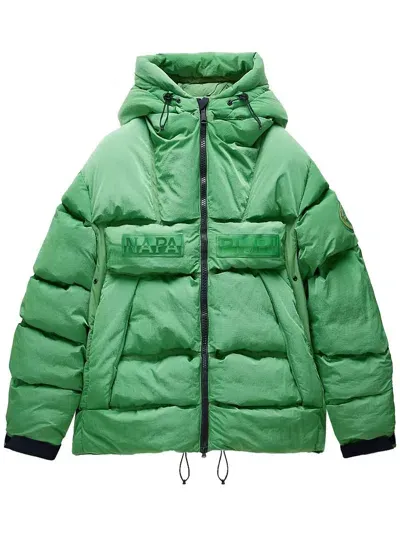 Napapijri Hyper Puffer Clothing In Green