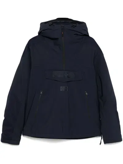 Napapijri Rainforest Tech Jacket In Blue