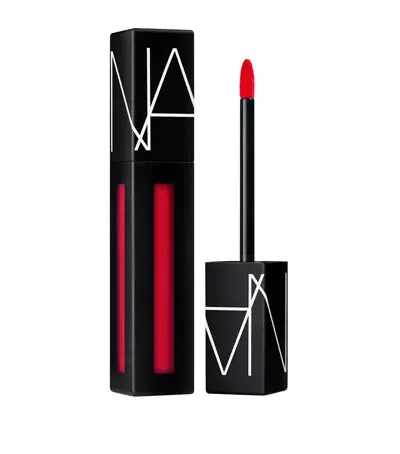 Nars Before Drying Down To A Smudge-resistant, Lightweight Finish. In Red