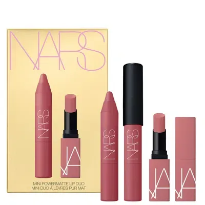 Nars Mini Powermatte Lip Duo In White