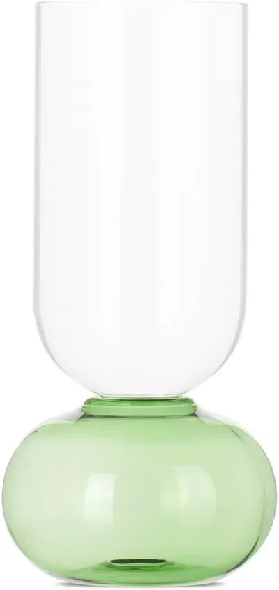 Natalia Criado Green Flower Vase