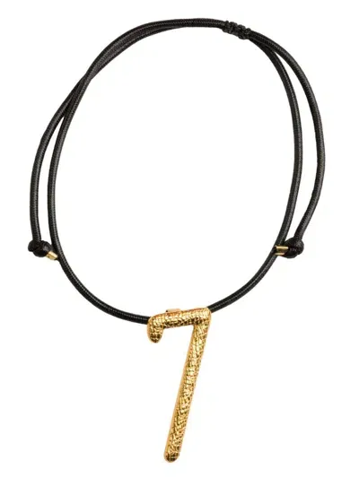 Natia X Lako Number 7 Necklace In Gold