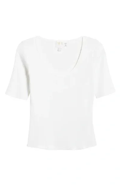 Nation Ltd Lark Rib Top In White