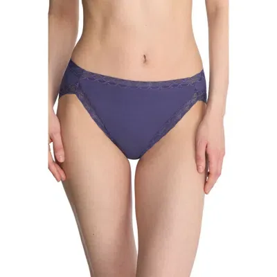 Natori Bliss Cotton French Cut Briefs In Nightfall