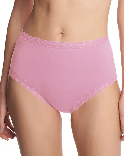 Natori Bliss Cotton Full Brief In Light Orchid