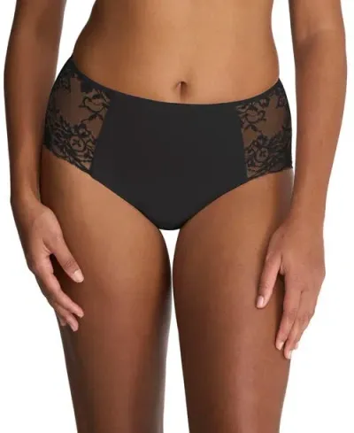 Natori Statement Lace Full Brief In Black