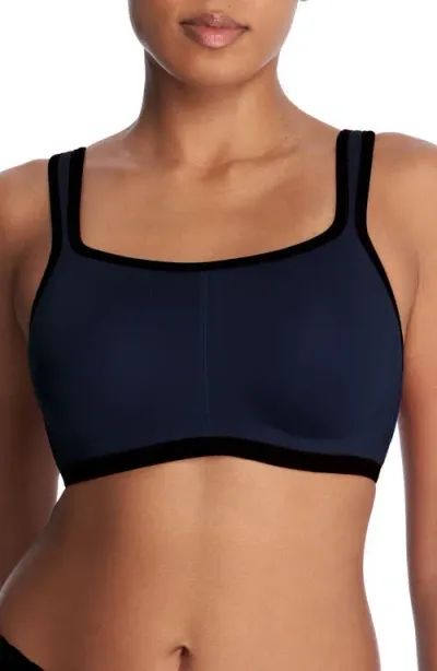 Natori Yogi Contour Convertible Sports Bra In Black