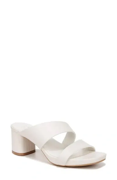 Naturalizer Inez Slide Sandal In Warm White Leather