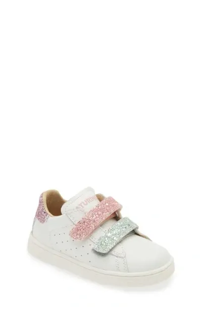 Naturino Kids' Hasselt 2 Sneaker In White-capri-candy