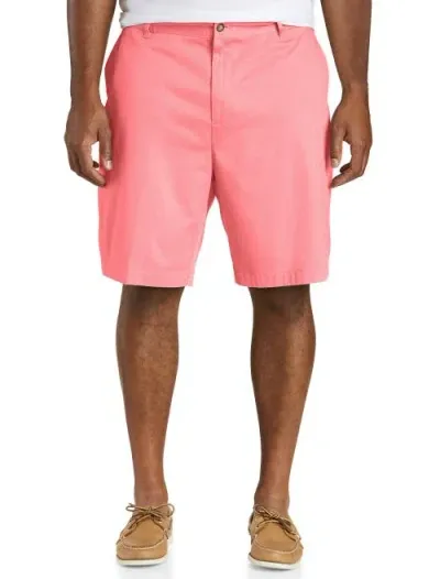 Nautica Deck Stretch Shorts In Coral