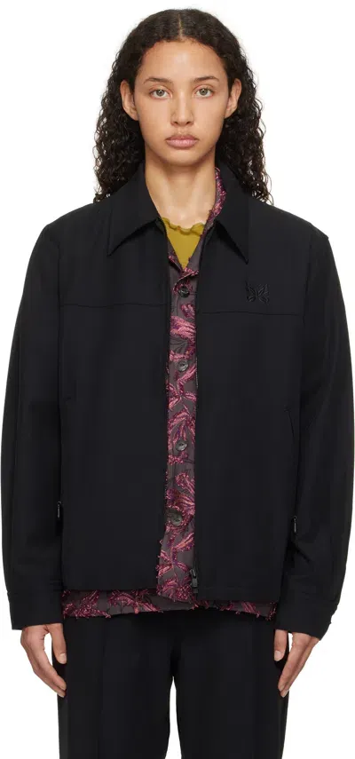 Needles Black Sport Jacket In D-black