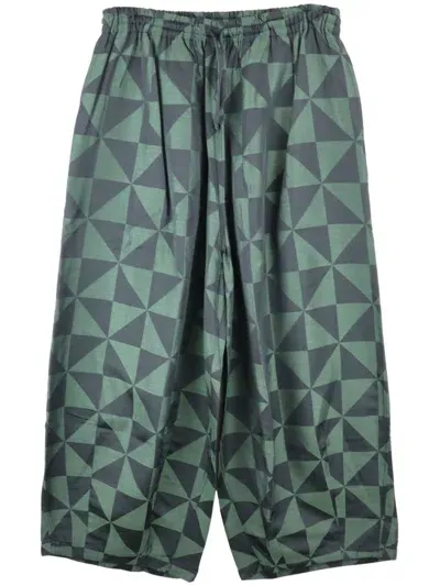 Needles H.d.p Trousers In Green