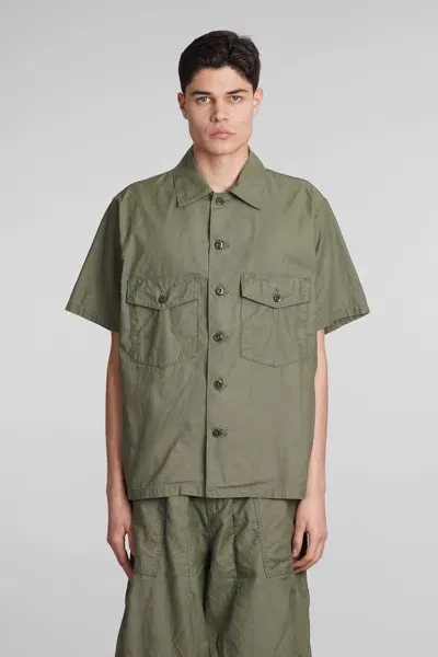 Needles Shirt In Green Cotton