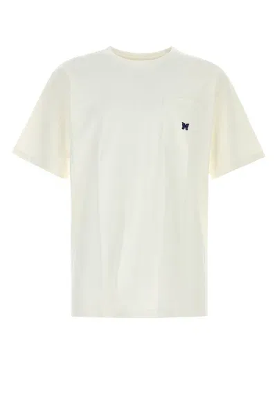 Needles Embroidered T-shirt In White