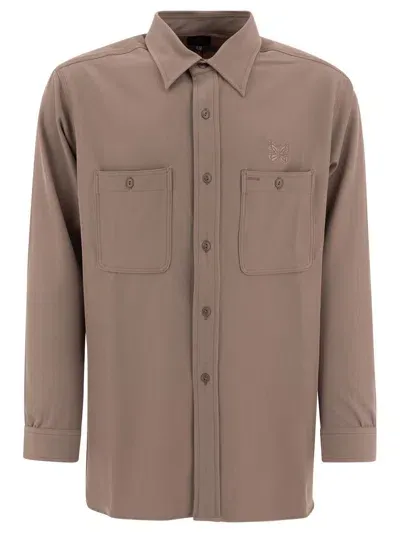 Needles Shirts In Brown