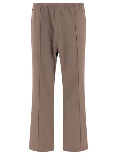 Needles "w.u. Boot-cut" Trousers In Beige