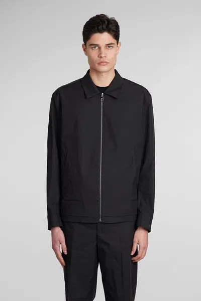 Neil Barrett Casual Jacket In Black Cotton