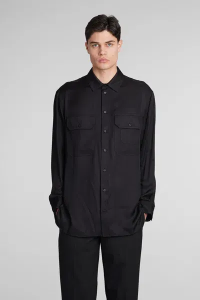 Neil Barrett Shirt In Black Viscose