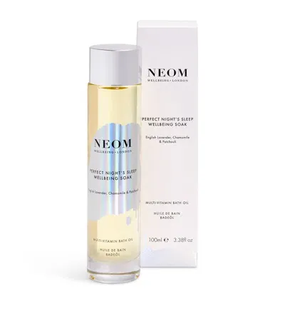 Neom Perfect Night's Sleep Wellbeing Soak Bath Oil In White