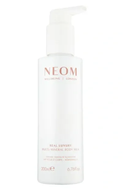 Neom Real Luxury Multi-mineral Body Milk In White