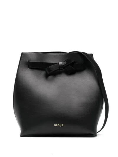 Neous Himalia Cross Body Bag In Black