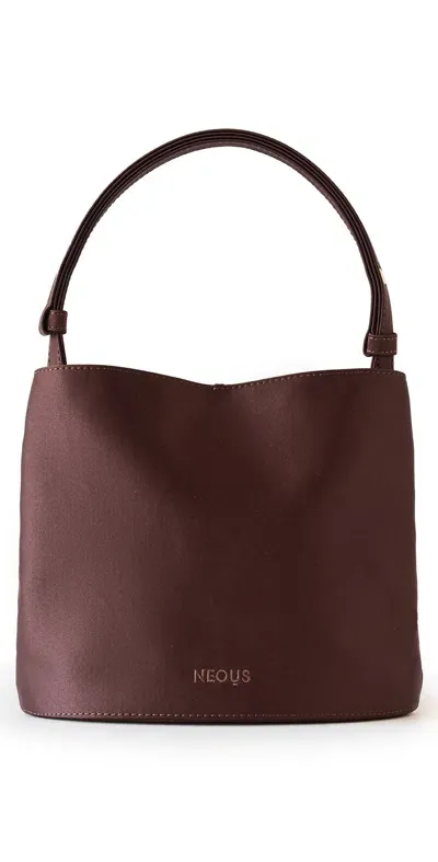 Neous Pardalis Bag Dark Chocolate