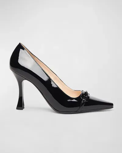 Nerogiardini Links Patent Leather Pumps In Black