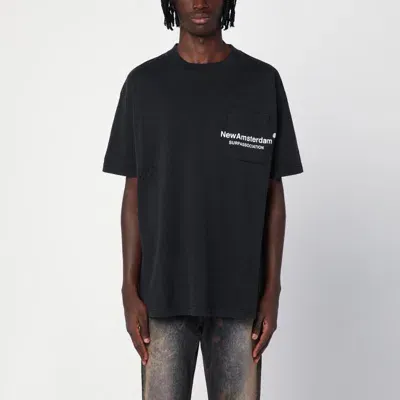 New Amsterdam Surf Association Oversized T-shirt In Black